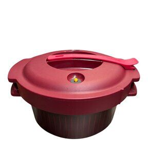 Tupperware Microwave 2 Quart Round Pressure Cooker